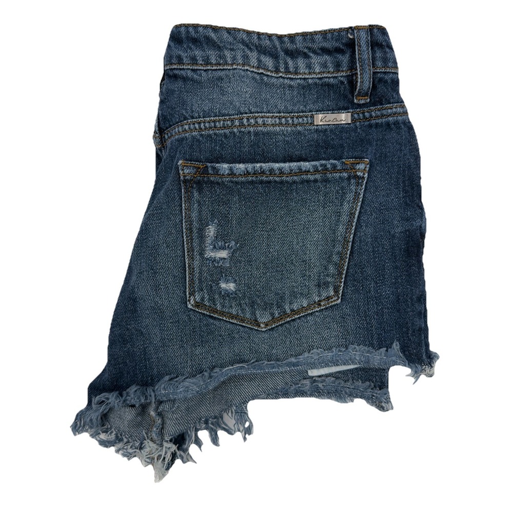 KanCan Denim‎ Shorts Women's Size 9/28 Raw Hem Distressed KC8628D